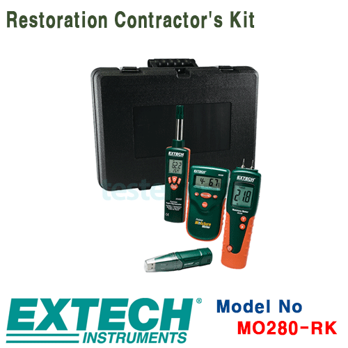 [EXTECH] MO280-RK, Restoration Contractor's Kit, 수분계 [익스텍]
