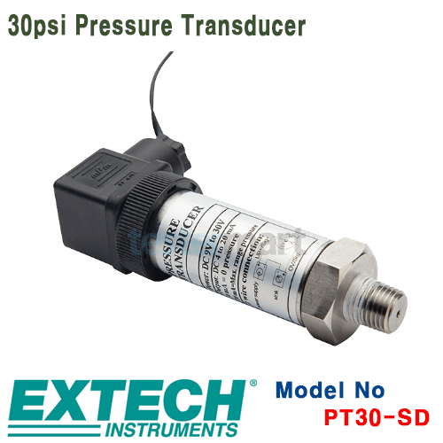 [EXTECH] PT30-SD, 30psi Pressure Transducer, 압력변환기 [익스텍]