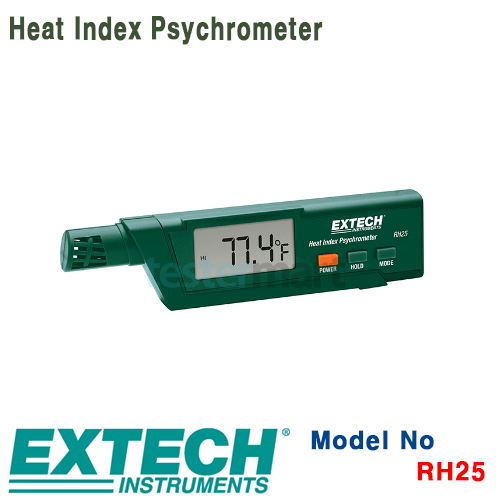 [EXTECH] RH25, Heat Index Psychrometer, 습도계 [익스텍]
