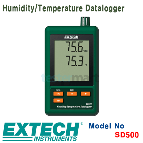 [EXTECH] SD500, Humidity/Temperature Datalogger,  데이터로거 [익스텍]