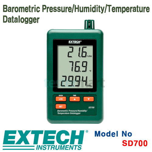 [EXTECH] SD700, Barometric Pressure/Humidity/Temperature Datalogger,  데이터로거 [익스텍]