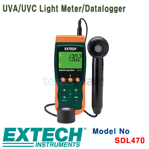 [EXTECH] SDL470, UVA/UVC Light Meter/Datalogger, 조도계, 데이터로거 [익스텍]