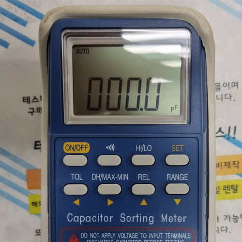 [중고판매] 890, Handheld Capacitance Meter, 캐패시터메타