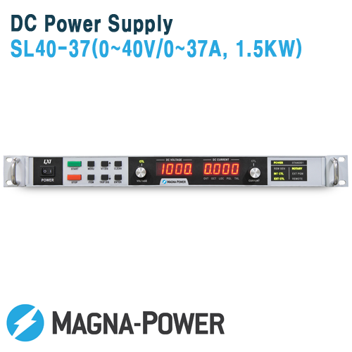 [MAGNA-POWER] SL40-37, 40V/37A, 1500W, 1U DC Power Supply, DC전원공급기, [마그나파워]
