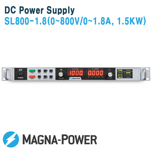 [MAGNA-POWER] SL800-1.8, 800V/1.8A, 1500W, 1U DC Power Supply, DC전원공급기, [마그나파워]