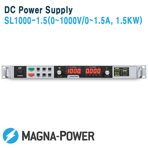[MAGNA-POWER] SL1000-1.5, 1000V/1.5A, 1500W, 1U DC Power Supply, DC전원공급기, [마그나파워]