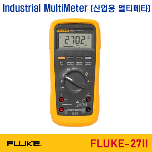 [FLUKE-27II] 디지털멀티미터, 산업용 멀티메타, Digital Multimeter