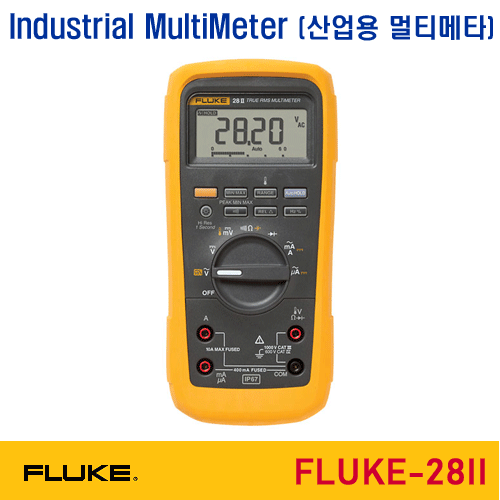 [FLUKE-28II] 디지털멀티미터, 산업용 멀티메타, Digital Multimeter