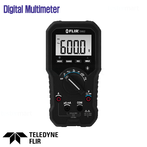 [FLIR DM62] 디지털 멀티미터, TRUE-RMS Digital Multimeter