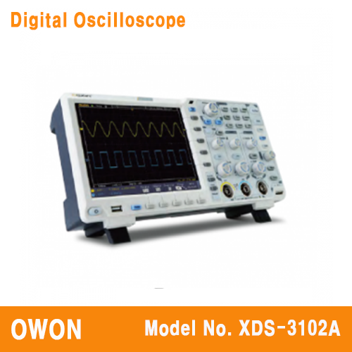 [OWON XDS-3102A] 100MHz/2CH, 디지털오실로스코프, Digital Oscilloscope