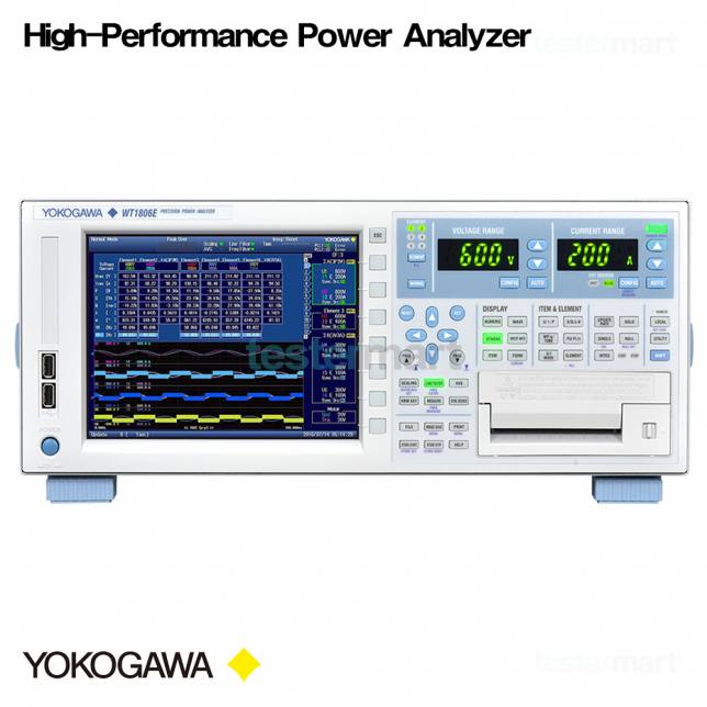 [YOKOGAWA] WT1802E 전력분석기, High Performance Power Analyzer, WT1800E