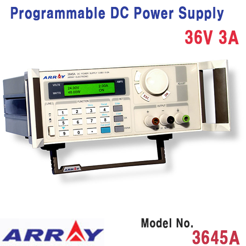 [ARRAY 3645A] 36V/3A Programmable DC Power Supply