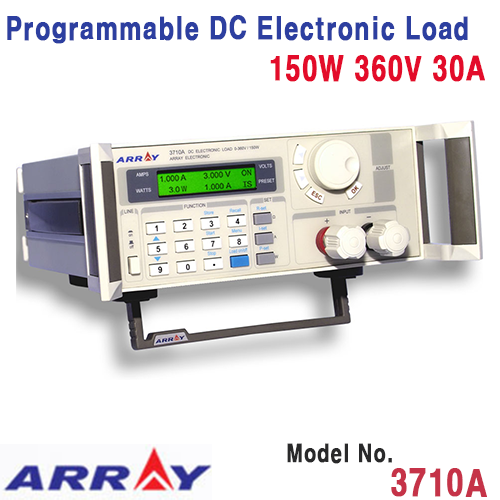 [ARRAY 3710A] 150W Programmable DC Electronic Load