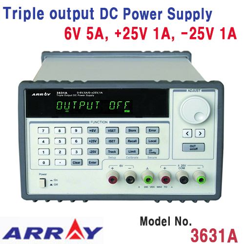 [Array] 3631A Triple output DC power supply