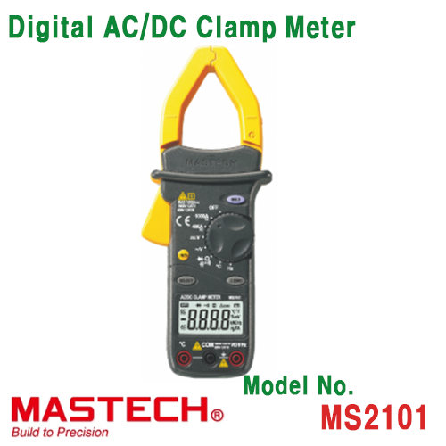 [MASTECH MS2101] 1000A, Digital AC/DC Clamp Meter