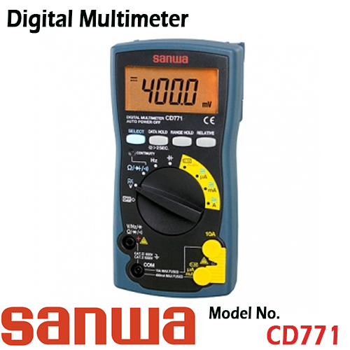 [SANWA] CD771, 디지털 멀티미터, 표준형 DMM