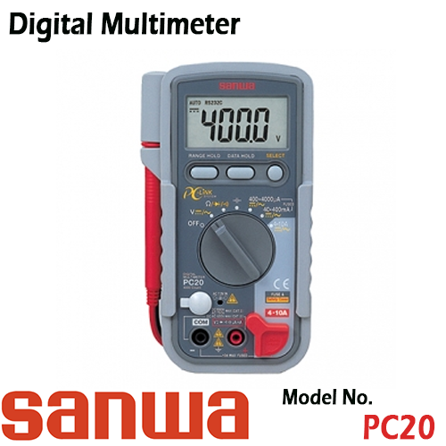 [SANWA] PC20, 디지털 멀티미터, PC링크
