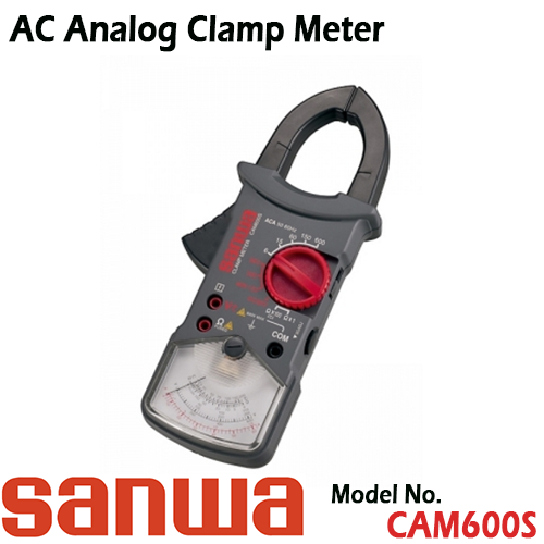 [SANWA] CAM600S, 600A, AC 아날로그 클램프미터