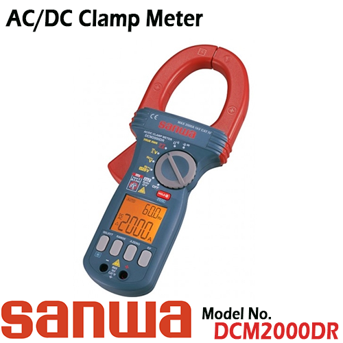 [SANWA] DCM2000DR, 2000A, AC/DC 클램프미터