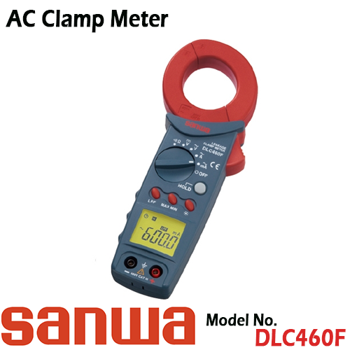 [SANWA] DLC460F, 400A, AC 디지털 클램프미터, 누설전류계