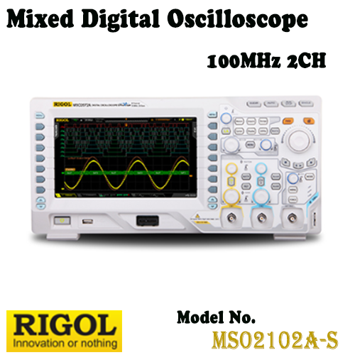 [RIGOL MSO2102A-S] 100MHz/2CH, 2GSa/s, 디지털오실로스코프