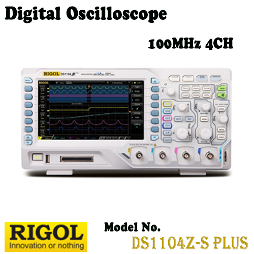 [RIGOL DS1104Z-S Plus] 100MHz/4CH, 1GSa/s, 디지털오실로스코프