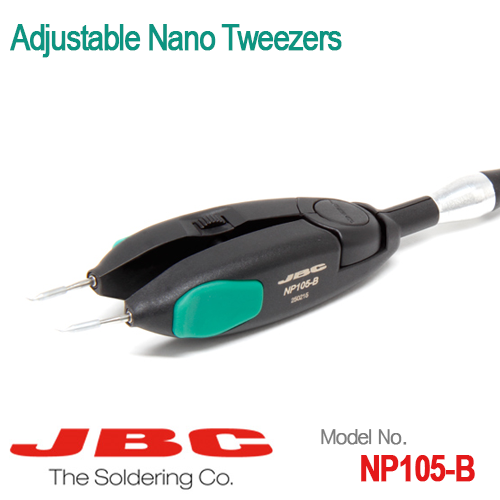 NP105-B, Adjustable Nano Tweezers, 나노 트윈져 핸들, JBC Tools