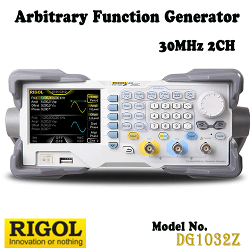 [RIGOL DG1032Z] 30MHz, 2CH, 200MSa/s, Arbitrary Function Generator, 임의파형발생기