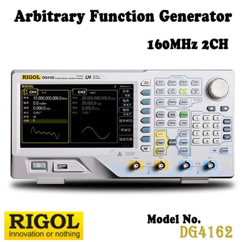 [RIGOL DG4162] 160MHz, 2CH, 500MSa/s, Arbitrary Function Generator, 임의파형발생기