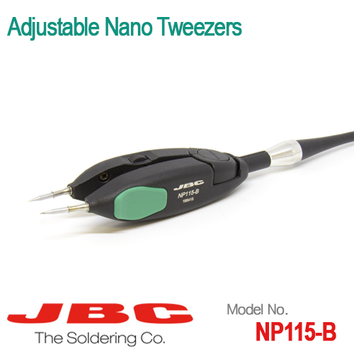 NP115-B, Adjustable Nano Tweezers, 나노 트윈져 핸들, JBC Tools