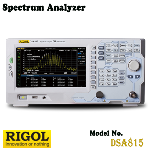 [RIGOL DSA815] 9kHz-1.5GHz, Spectrum Analzyer, 스펙트럼분석기