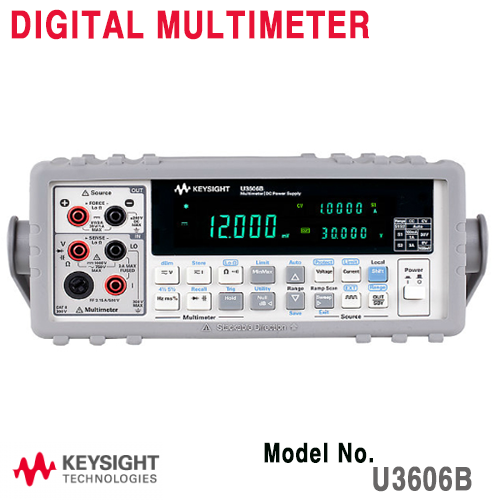[KEYSIGHT U3606B] Multimeter + DC Power Supply