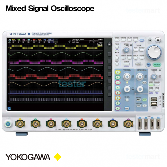 [YOKOGAWA DLM5038] 350MHz/8Ch, 디지털오실로스코프, Digital Oscilloscope
