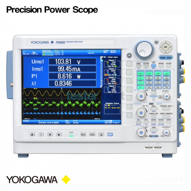 [YOKOGAWA] PX8000 Precision Power Scope,요꼬가와,전력분석계