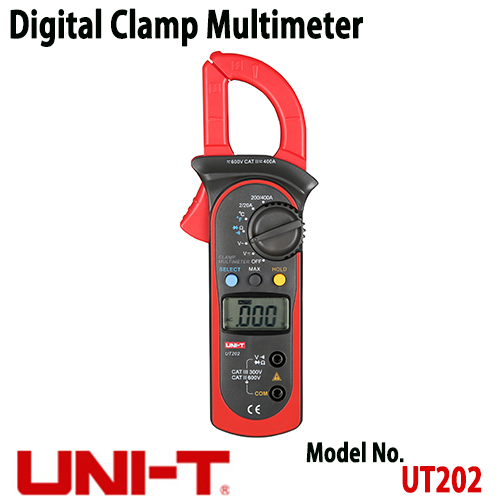 [UNI-Trend] UT202 Digital Clamp Multimeter,유니트렌드,클렘프미터
