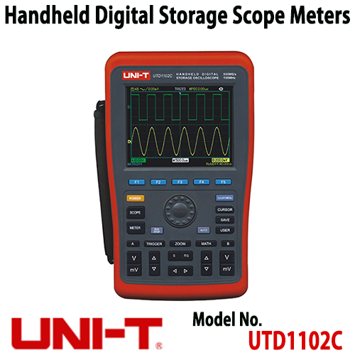 [UNI-Trend] UTD1102C Handheld Digital Storage Scope Meters,유니트렌드,오실로스코프