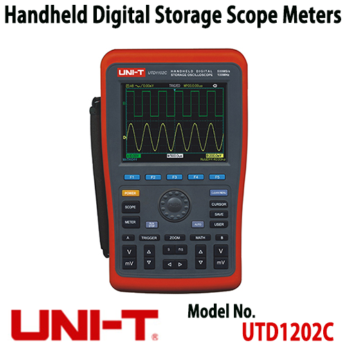 [UNI-Trend] UTD1202C Handheld Digital Storage Scope Meters,유니트렌드,오실로스코프