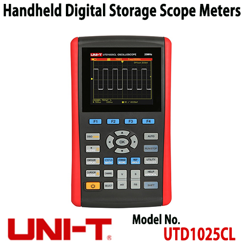 [UNI-Trend] UTD1025CL Handheld Digital Storage Scope Meters,유니트렌드,오실로스코프