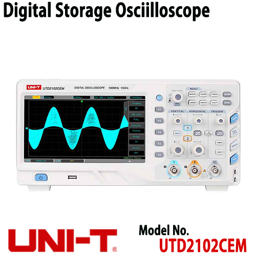 [UNI-Trend] UTD2102CEM Digital Storage Oscilloscope,유니트렌드,오실로스코프