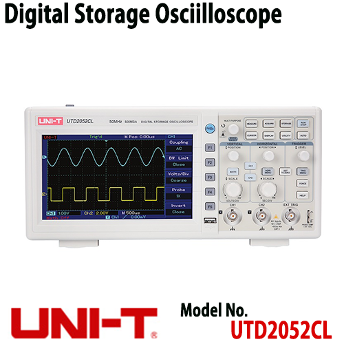 [UNI-Trend] UTD2052CL Digital Storage Oscilloscope,유니트렌드,오실로스코프