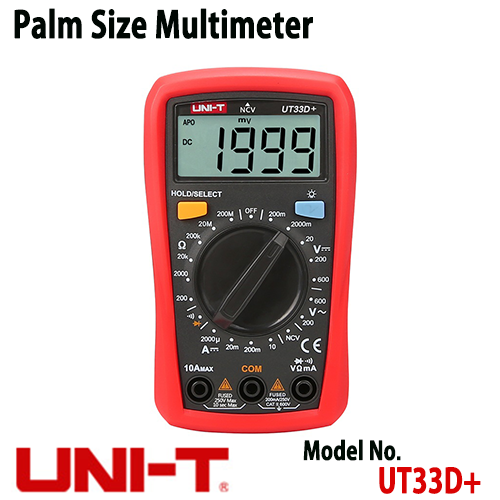 [UNI-Trend] UT33D+ Palm Size Multimeter,유니트렌드,멀티미터
