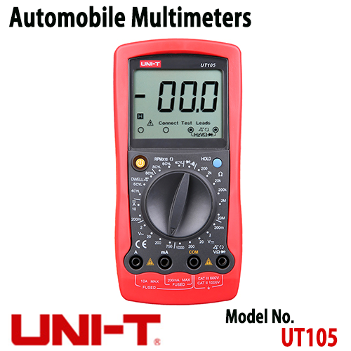 [UNI-Trend] UT105, Automobile Multimeter, 차량용 멀티미터
