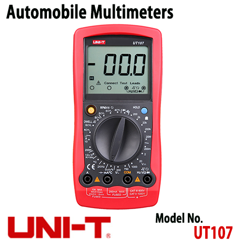 [UNI-Trend] UT107, Automobile Multimeter, 차량용 멀티미터