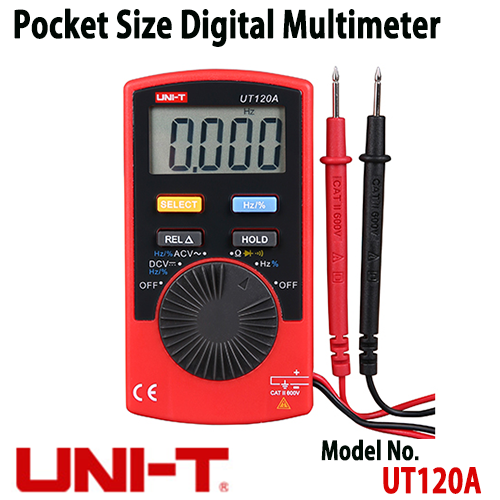 [UNI-Trend] UT120A, Pocket Size Digital Multimeter, 포켓 멀티미터