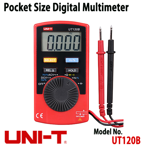 [UNI-Trend] UT120B, Pocket Size Digital Multimeter, 포멧 멀티미터