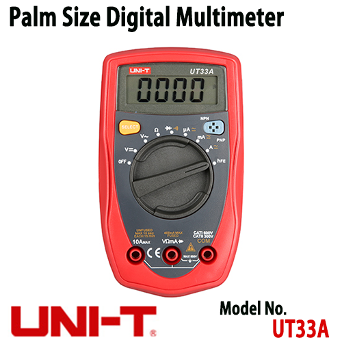 [UNI-Trend] UT33A Palm Size Multimeter, 소형 멀티미터