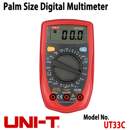 [UNI-Trend] UT33C, Palm Size Multimeter, 소형 멀티미터