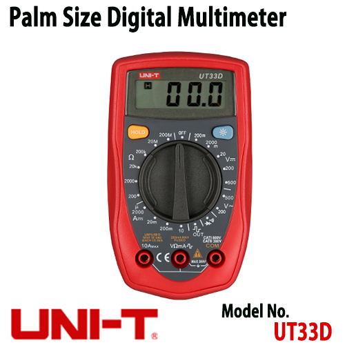 [UNI-Trend] UT33D, Palm Size Multimeter, 소형 멀티미터