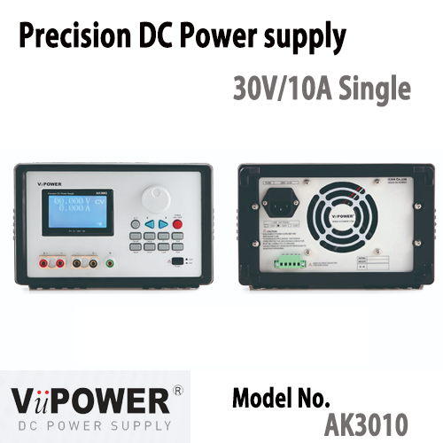 [VUPOWER] AK3010, 30V/10A, 1채널, 300W, Precision DC Power supply,뷰파워,DC전원공급기