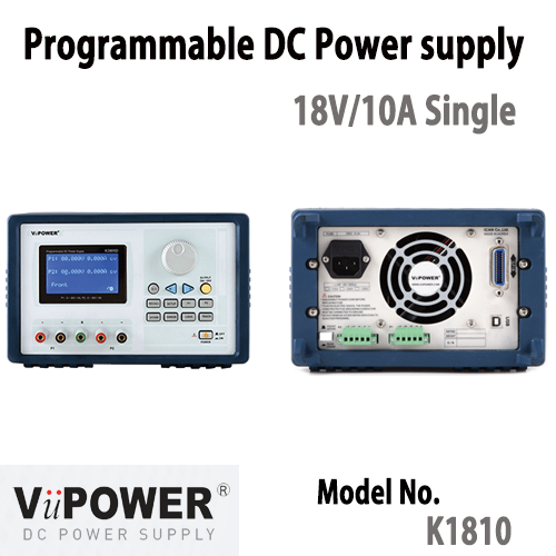 [VUPOWER] K1810, 18V/10A, 1채널, 180W, Programmable DC Power supply,뷰파워,전원공급기